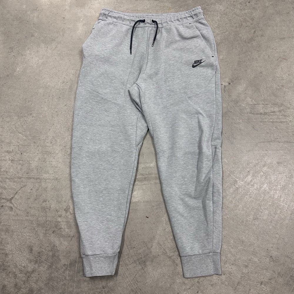 Nike Tech Fleece Joggers Mens Medium Sweatpants Gray CU4495-063 Sportswear